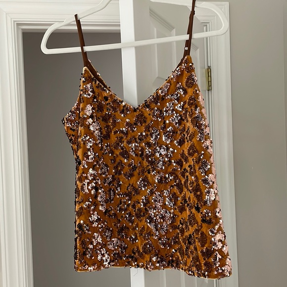 Sequin Anthropologie Top, NWT - Picture 1 of 6